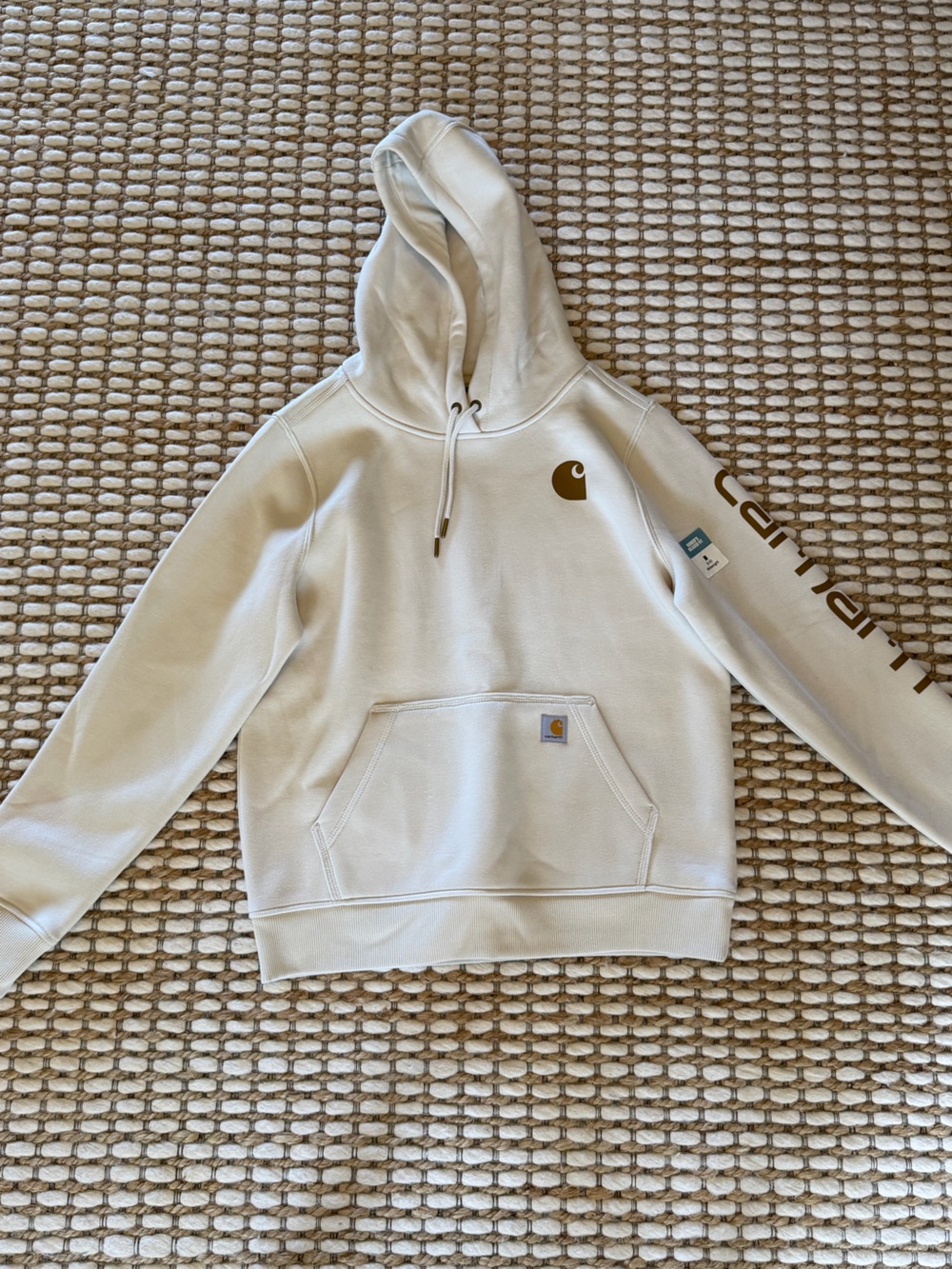 Carhartt women’s Cream Hoodie